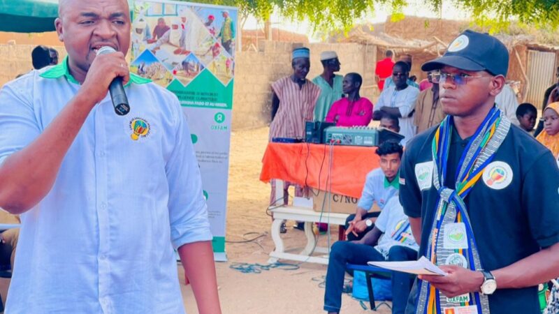 Niger : Caravane de Sensibilisation sur le Changement Climatique « Tambour Battant « Lancée à Kouré