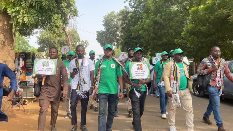 Marche pour la justice climatique au Niger : Un appel à l’action en prélude à la COP29