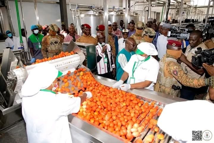 Burkina Faso : Inauguration de l’usine de transformation de tomates à Bobo-Dioulasso : Un symbole de développement endogène.