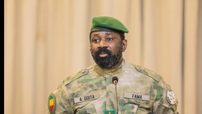 Assimi Goïta compare la Cedeao à un groupe terroriste