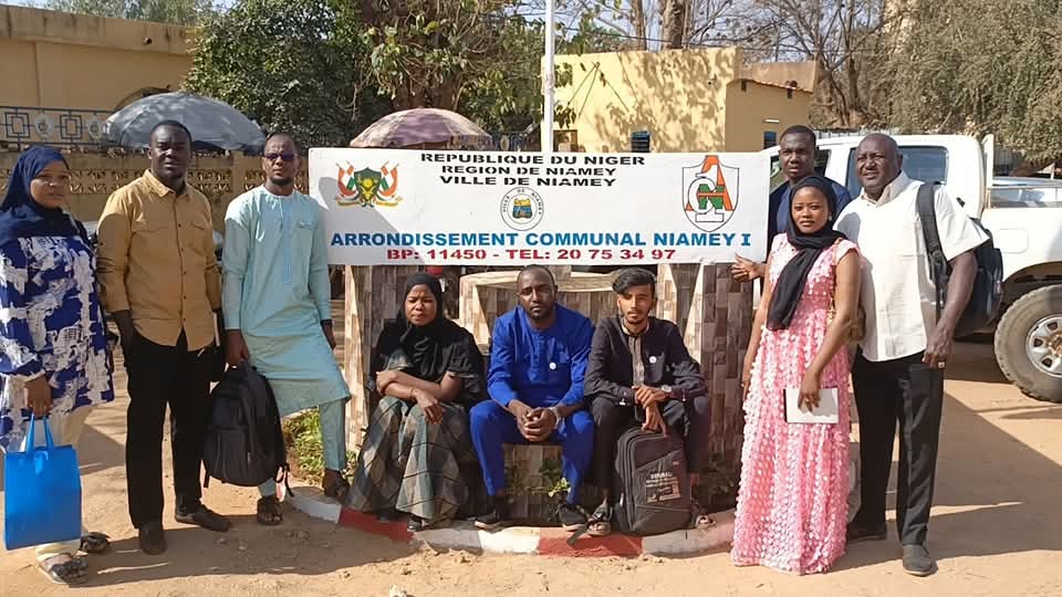Plaidoyer pour un Avenir Durable : Une Visite Symbolique à l’Arrondissement Communal Niamey 1.