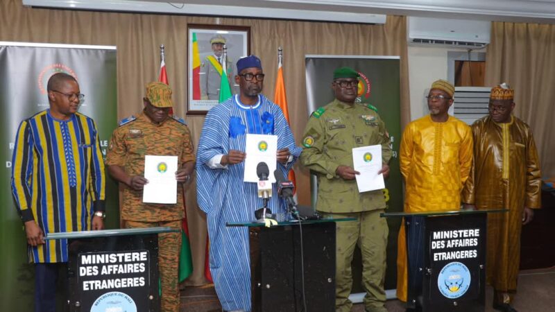 Communiqué final de la rencontre ministérielle de la confédération des états du Sahel (AES) tenue à Bamako les 22 et 23 Février 2025.