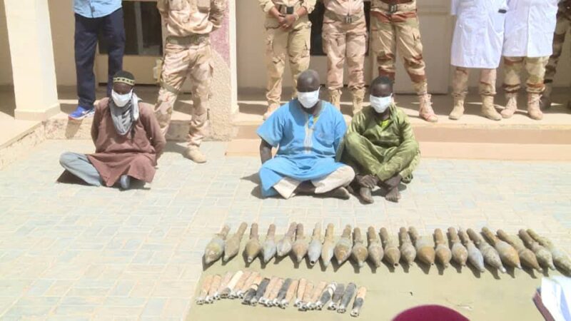 Diffa : Interpellation de quatre individus en possession d’une importante quantité d’armes, de munitions et de stupéfiants