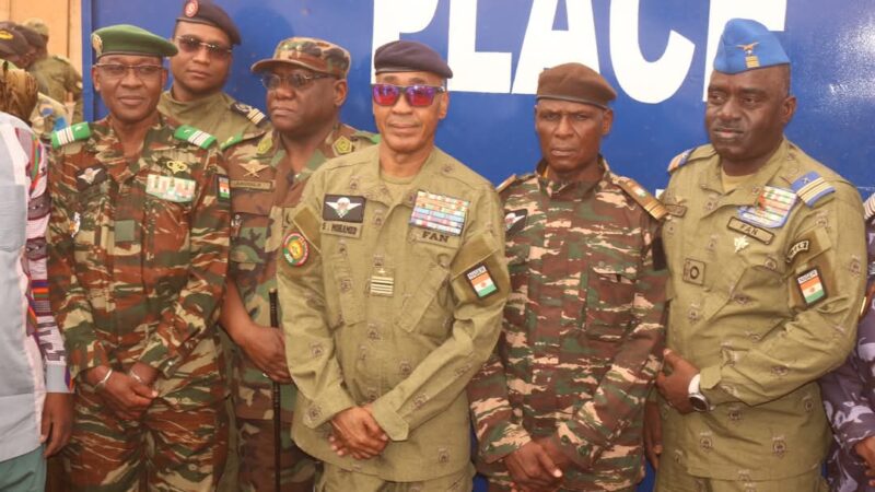 Niamey : Place de la résistance (Escadrille) désormais appelée place ‘’TARHA-NAKAL »