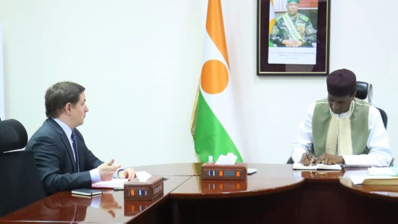 Niamey : Le chargé d’affaires par intérim de l’UE au Niger reçu par le Premier ministre