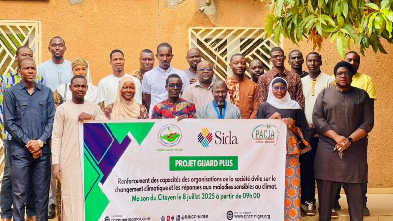 Climat : le RJNCC forme les OSC sur les maladies liées au climat : un pas stratégique vers une santé plus résiliente au Niger