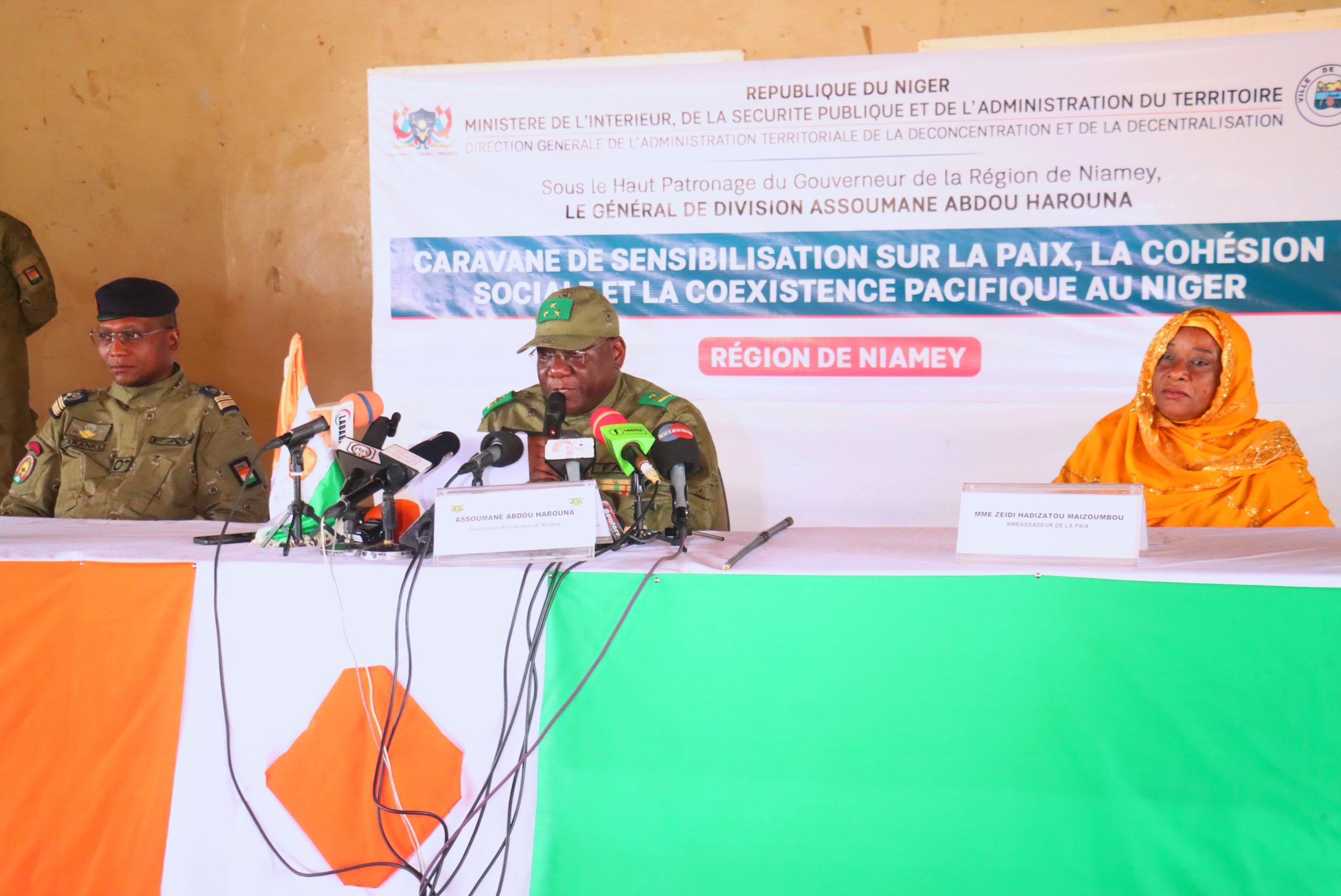 Niamey : Lancement des activités d’une caravane de sensibilisation sur la paix, la cohésion sociale et la coexistence pacifique dans la région