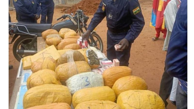 Région de Tahoua : Trois importantes saisies de drogue réalisées par l’OCRTIS à Konni