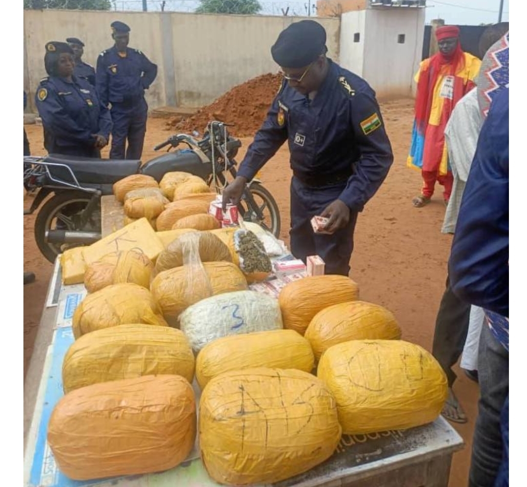 Région de Tahoua : Trois importantes saisies de drogue réalisées par l’OCRTIS à Konni