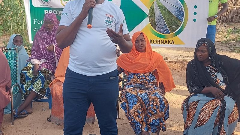 Kornaka : Le RJNCC soutient les jeunes activistes du climat et promeut les énergies vertes avec l’appui d’OXFAM et Danida