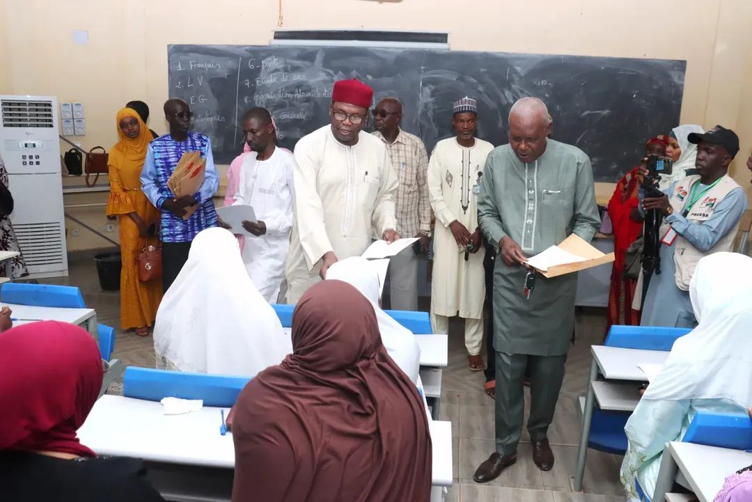 Niger : Concours professionnel des cadres de la santé et de l’action sociale: 1436 candidats affrontent les épreuves au niveau national