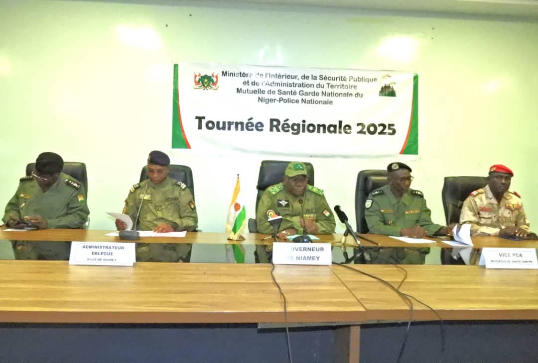 Santé : Installation du Bureau Régional de la Mutuelle de Santé Garde Nationale du Niger – Police Nationale à Niamey