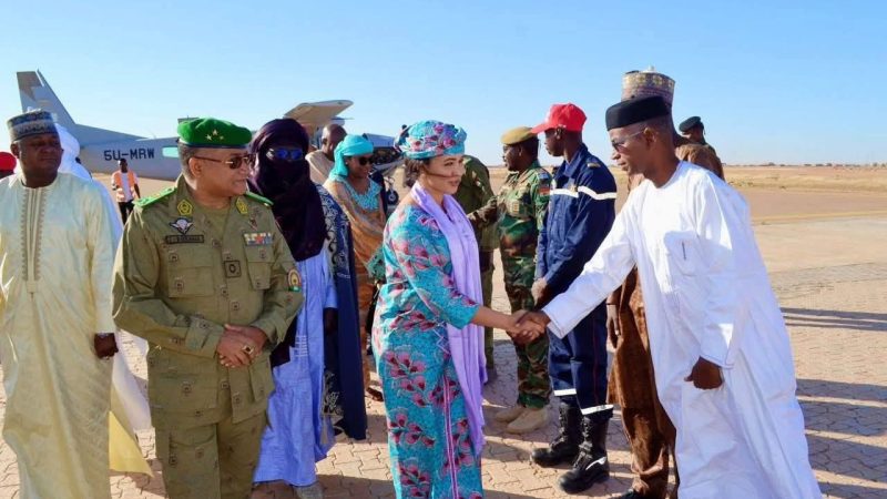 Niger : La ministre du Tourisme et de l’Artisanat en mission à Iférouane pour les préparatifs du Festival de l’AïrI