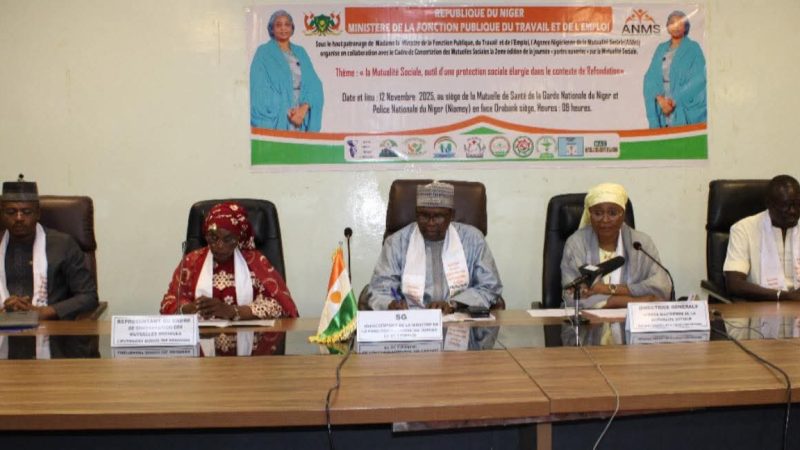 Niamey : L’Agence Nigérienne de la Mutualité Sociale (ANMS) lance sa Journée Portes Ouvertes sous le parrainage du Ministère de la Fonction Publique