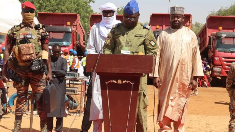 Téra : Lancement officiel des travaux de réhabilitation et de bitumage de la Route Nationale N°4 (section Farié–Téra)