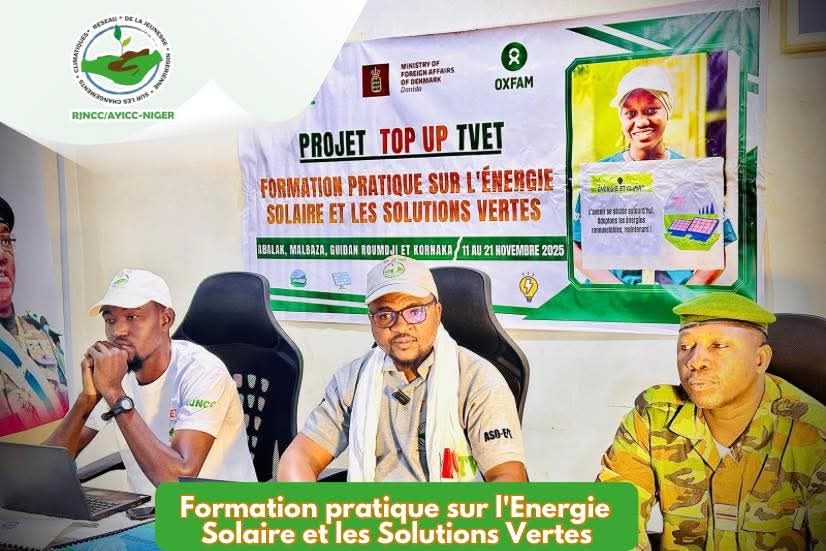 Malbaza🇳🇪 : Lancement de la formation pratique sur l’énergie solaire et les solutions vertes.