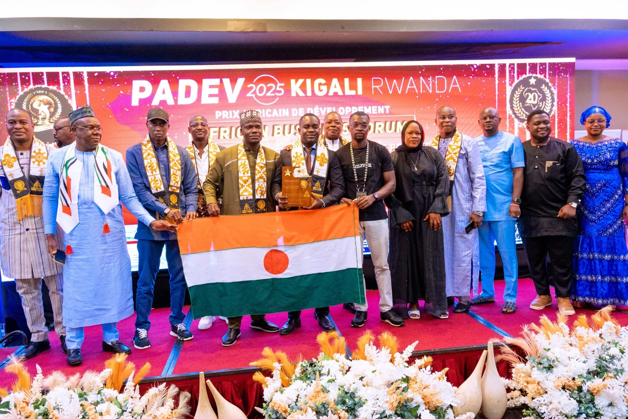 PADEV Kigali 2025 : Le Président du Conseil Régional de la Jeunesse de Niamey distingué pour son excellence