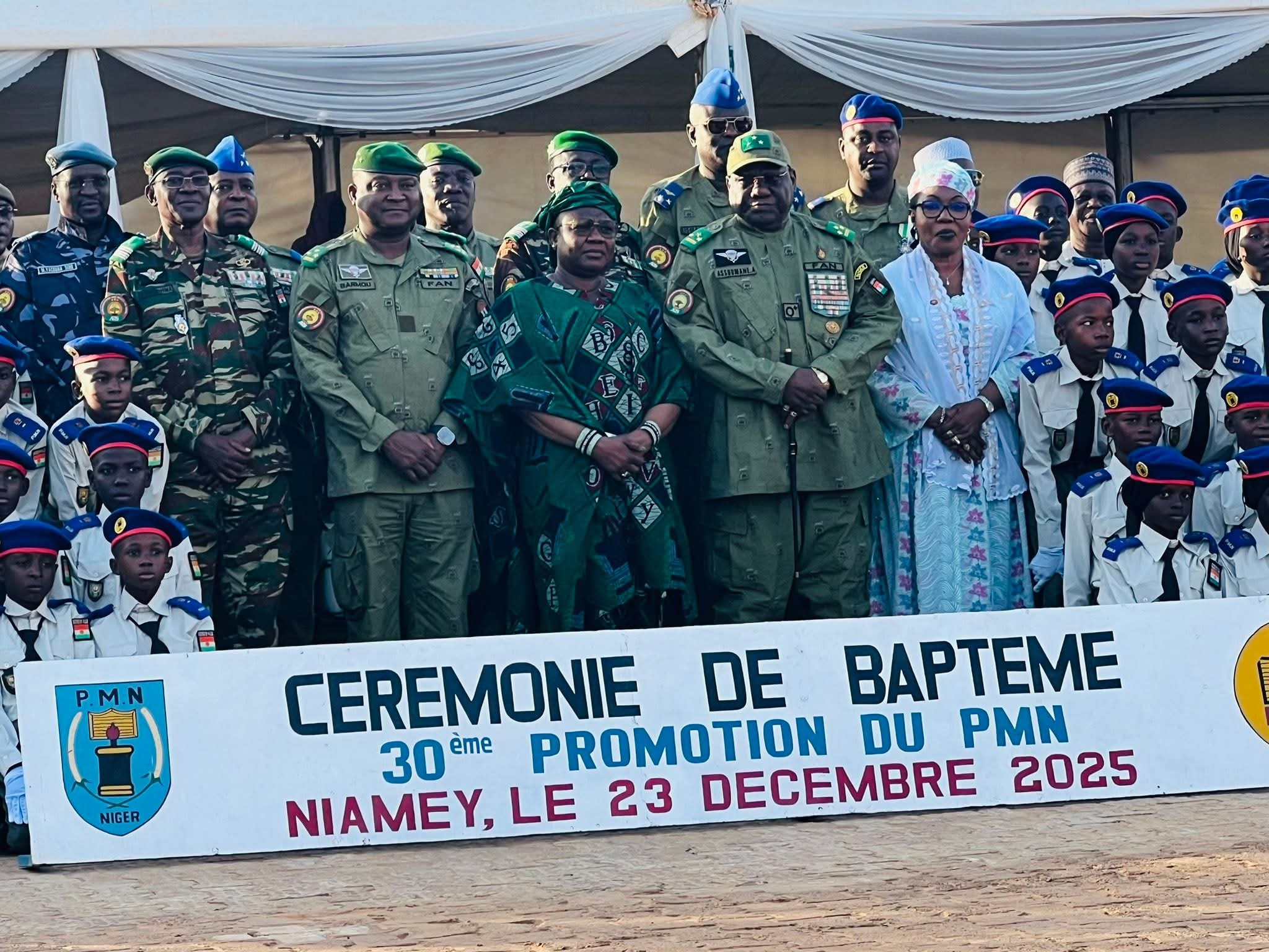Prytanée Militaire de Niamey : Baptême solennel de la 30ᵉ promotion