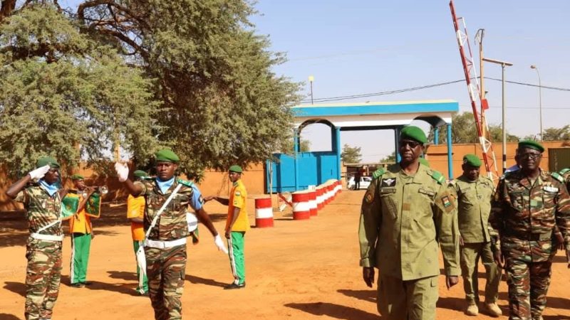 Sécurité nationale : le Ministre d’État Salifou Modi salue la montée en puissance de l’Escadron Mobile Motorisé Anti-Terroristes de la Gendarmerie Nationale