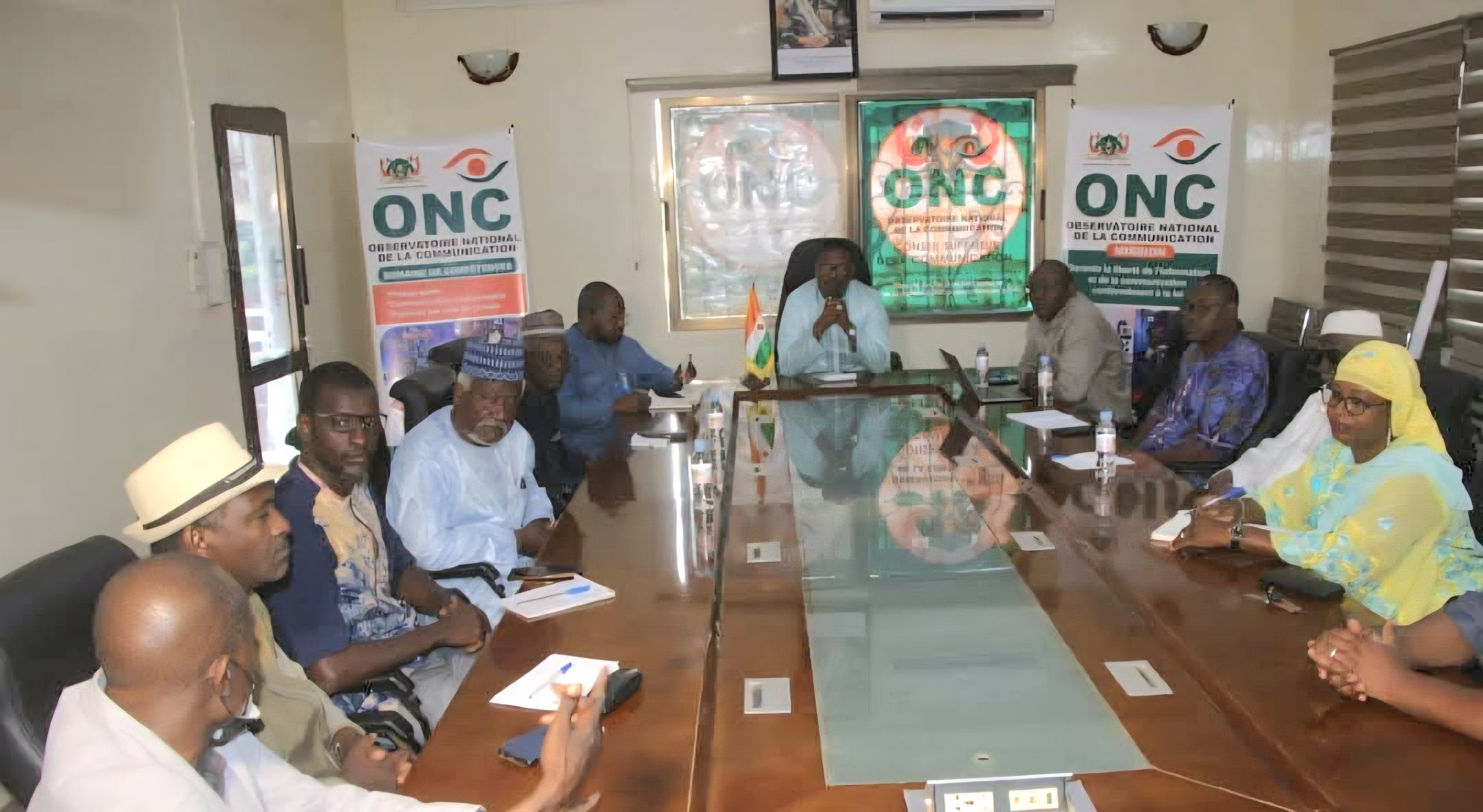 Audience entre le Président de l’ONC et l’Association des Cinéastes du Niger