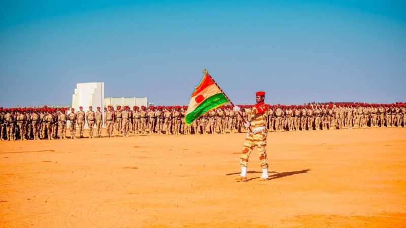 Niger : 2 684 élèves gardes nationaux présentés au drapeau à Hamdallaye