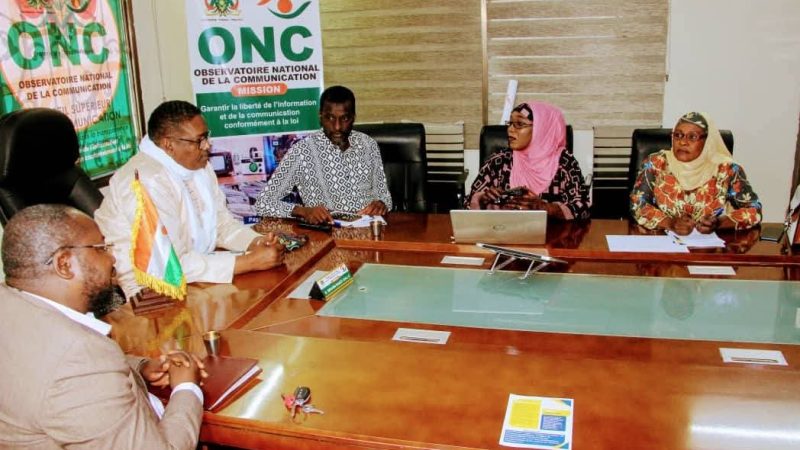 Journalisme de solutions : le Président de l’ONC reçoit l’Association NigériennedesProfessionnels du journalismede solutions/SoJo