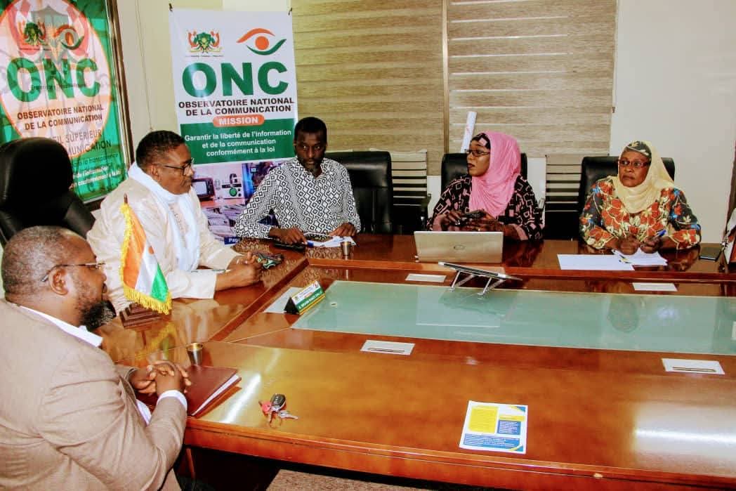 Journalisme de solutions : le Président de l’ONC reçoit l’Association NigériennedesProfessionnels du journalismede solutions/SoJo