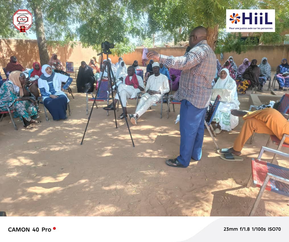 Niger /Accès aux documents d’état civil : le Réseau Nigérien Anti-Corruption RENAC renforce la sensibilisation communautaire à Hamdallaye.