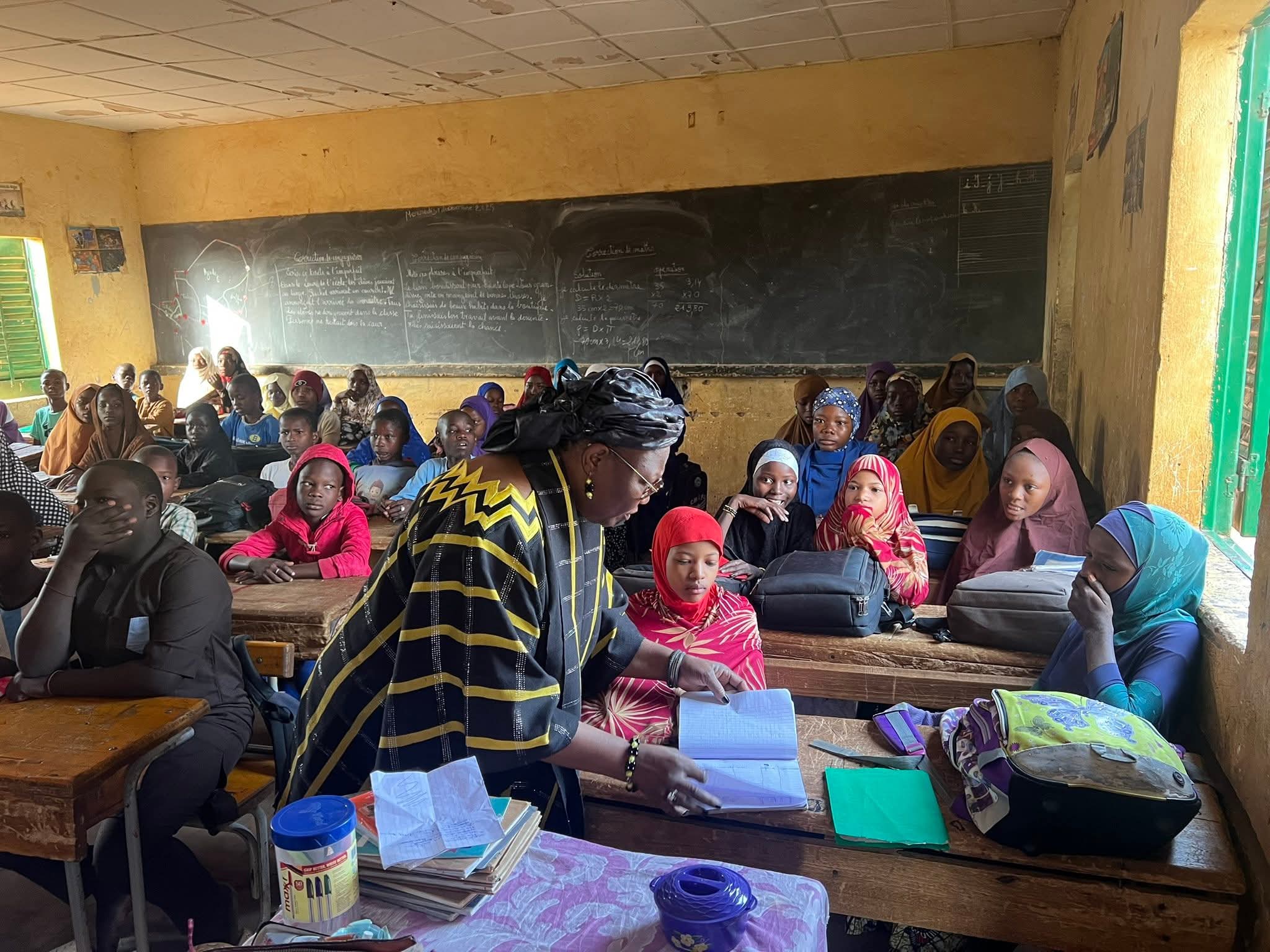 Niamey : la Ministre de l’Éducation nationale effectue des visites inopinées dans plusieurs établissements scolaires