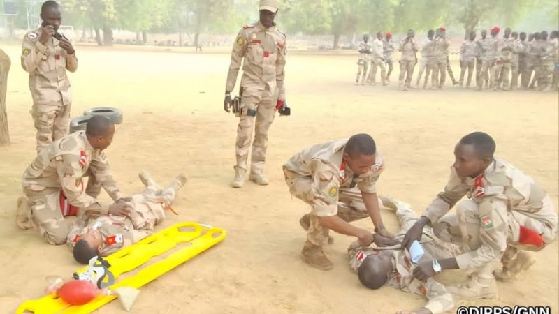 GNN🇳🇪 : Formation des formateurs en secourisme de combat : la Garde Nationale du Niger renforce ses capacités médicales