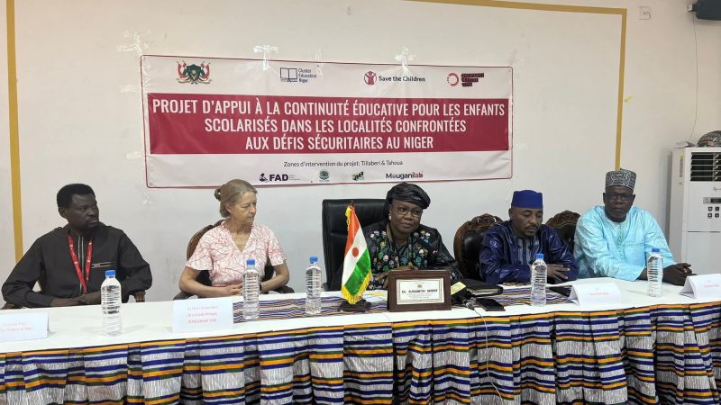 Niger : lancement du projet d’appui à la continuité éducative dans les zones à défis sécuritaires