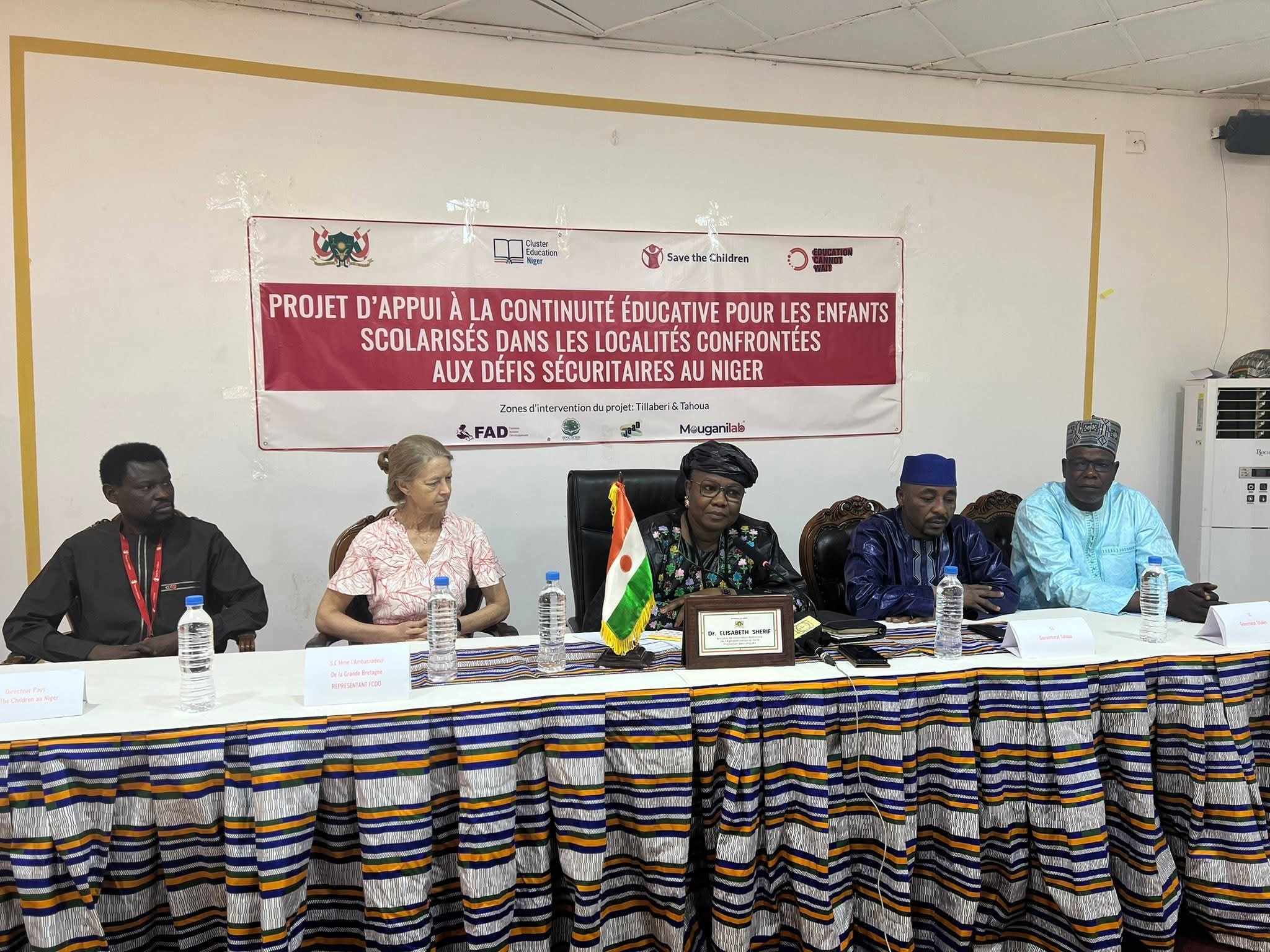 Niger : lancement du projet d’appui à la continuité éducative dans les zones à défis sécuritaires