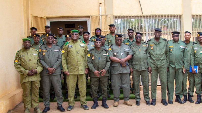 NIGER 🇳🇪VISITE DE TRAVAIL DU MINISTRE D’ÉTAT MOHAMED TOUMBA À LA DIRECTION GÉNÉRALE DE LA POLICE NATIONALE