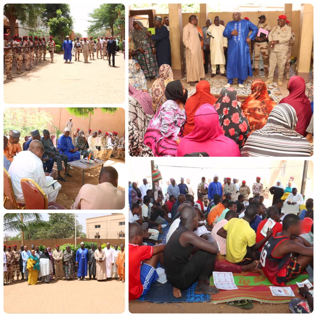 Poursuite de la série de visite du ministre de la justice: M. Alio Daouda au contact des réalités de la Maison d’arrêt de Niamey