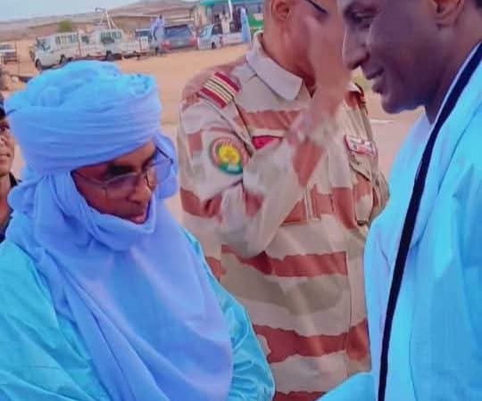 Niger : le Premier ministre Ali Mahaman Lamine Zeine à Arlit pour l’inauguration du premier forage pétrolier « Kafra Sud-Est 1 »Arlit