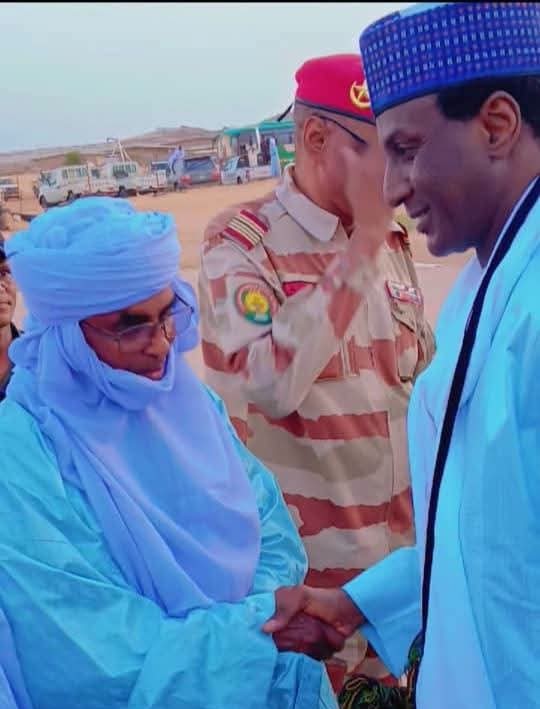 Niger : le Premier ministre Ali Mahaman Lamine Zeine à Arlit pour l’inauguration du premier forage pétrolier « Kafra Sud-Est 1 »Arlit