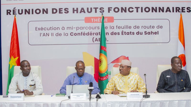 Réunion des hauts fonctionnaires de l’AES : l’exécution de la feuille de route de l’an II au cœur des échanges