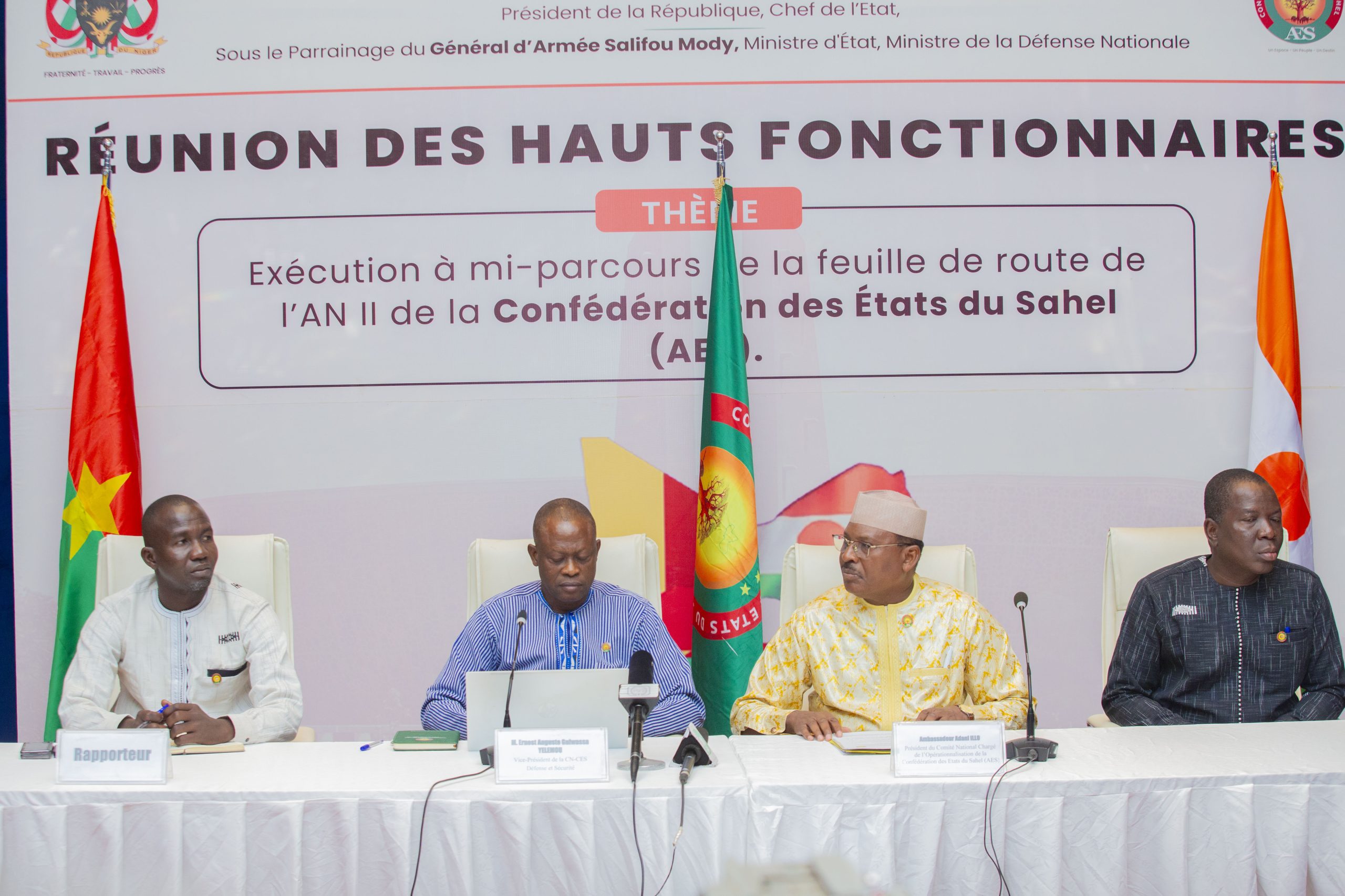 Réunion des hauts fonctionnaires de l’AES : l’exécution de la feuille de route de l’an II au cœur des échanges