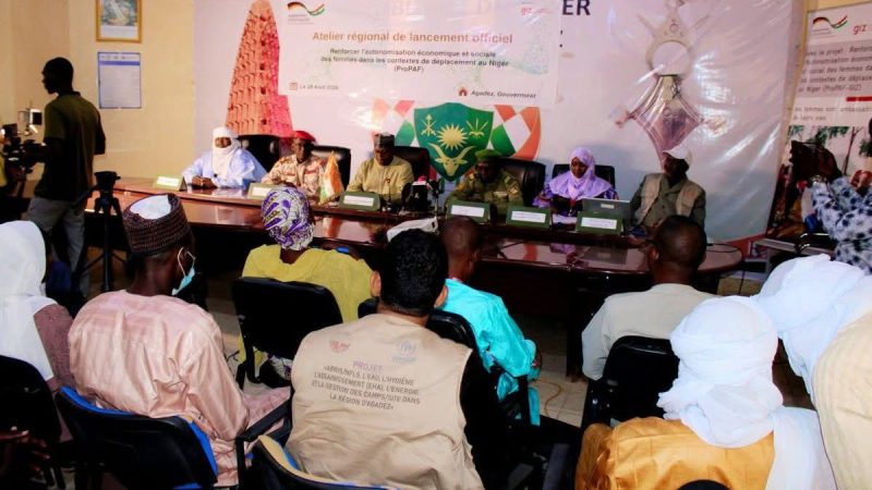 Agadez : lancement régional d’un projet pour renforcer l’autonomisation des femmes en contexte de déplacement